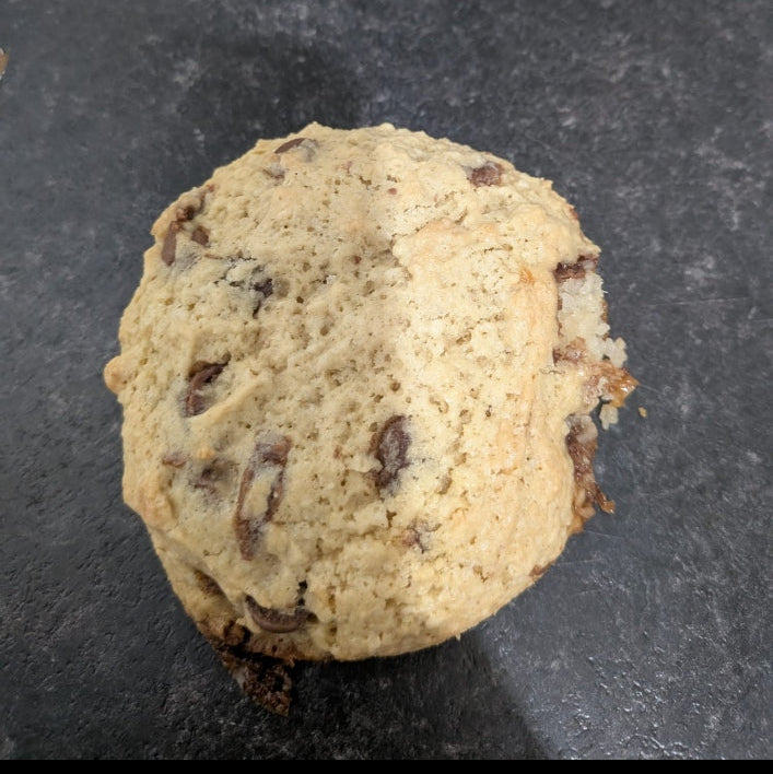 BOUNTY COOKIE:

"Bounty cookie with coconut and chocolate"
"Handmade coconut chocolate cookie"