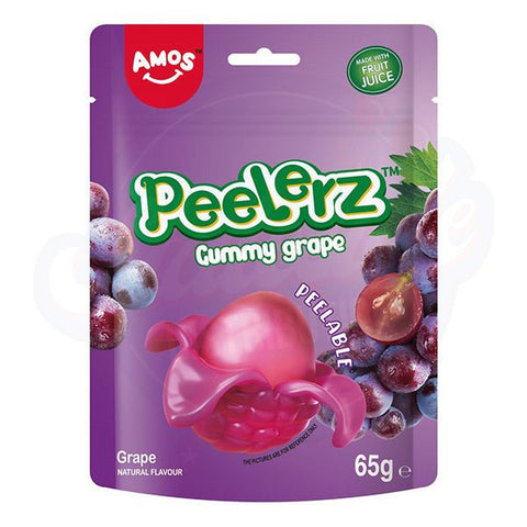 Amos Peelerz Gummy Grape 65g