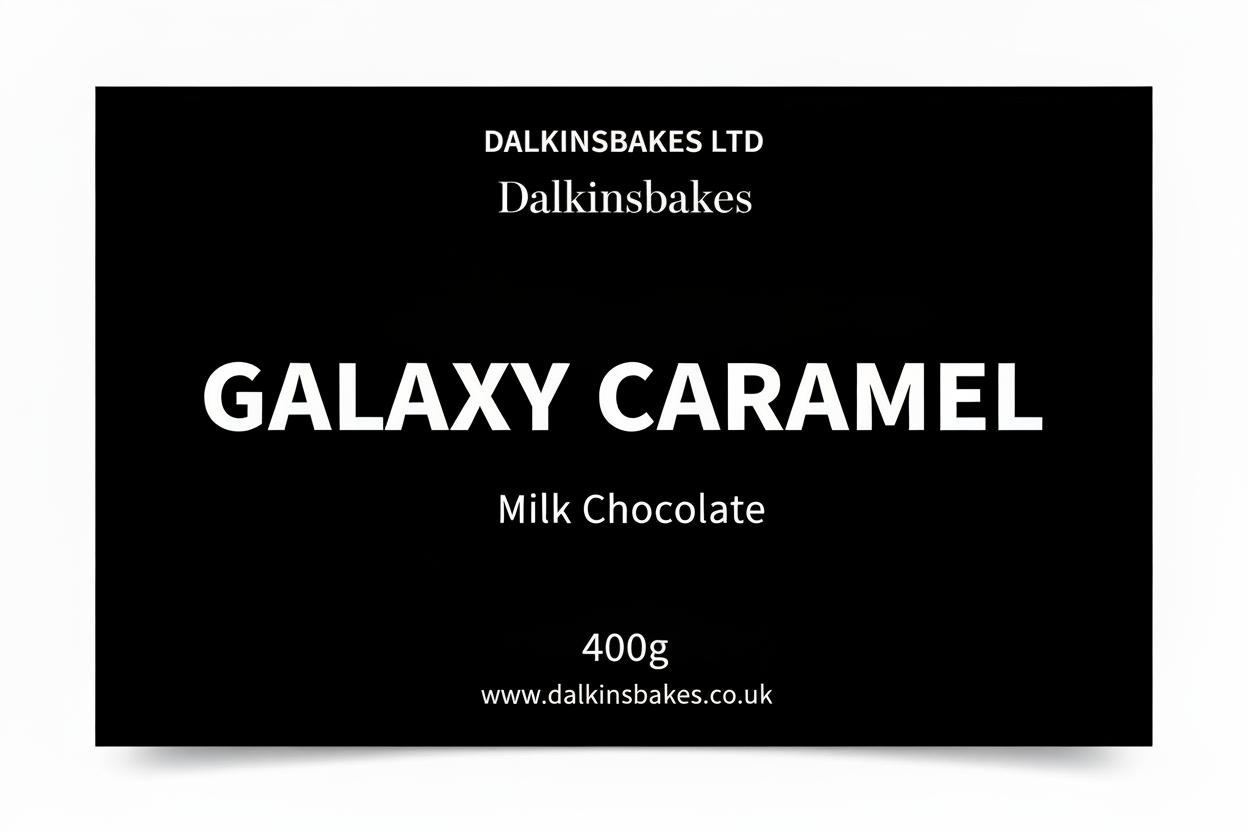 Galaxy Caramel 400g - DALKINSBAKES LTD