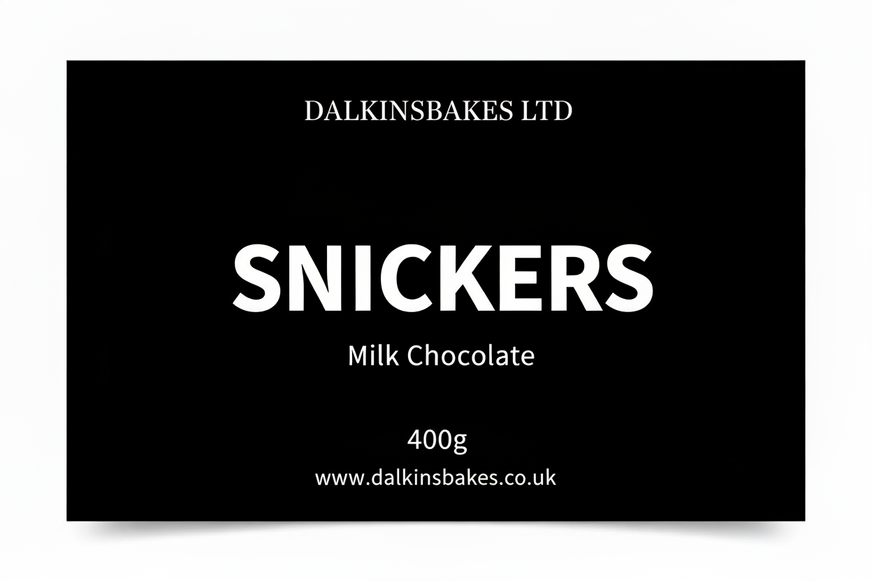 Snickers 400g - Corrected